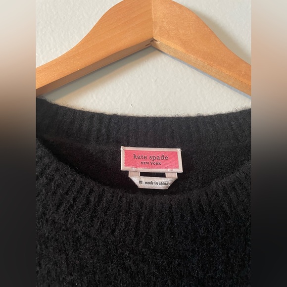 Kate Spade Heart Pop Wool Sweater, Size M - Picture 6 of 10